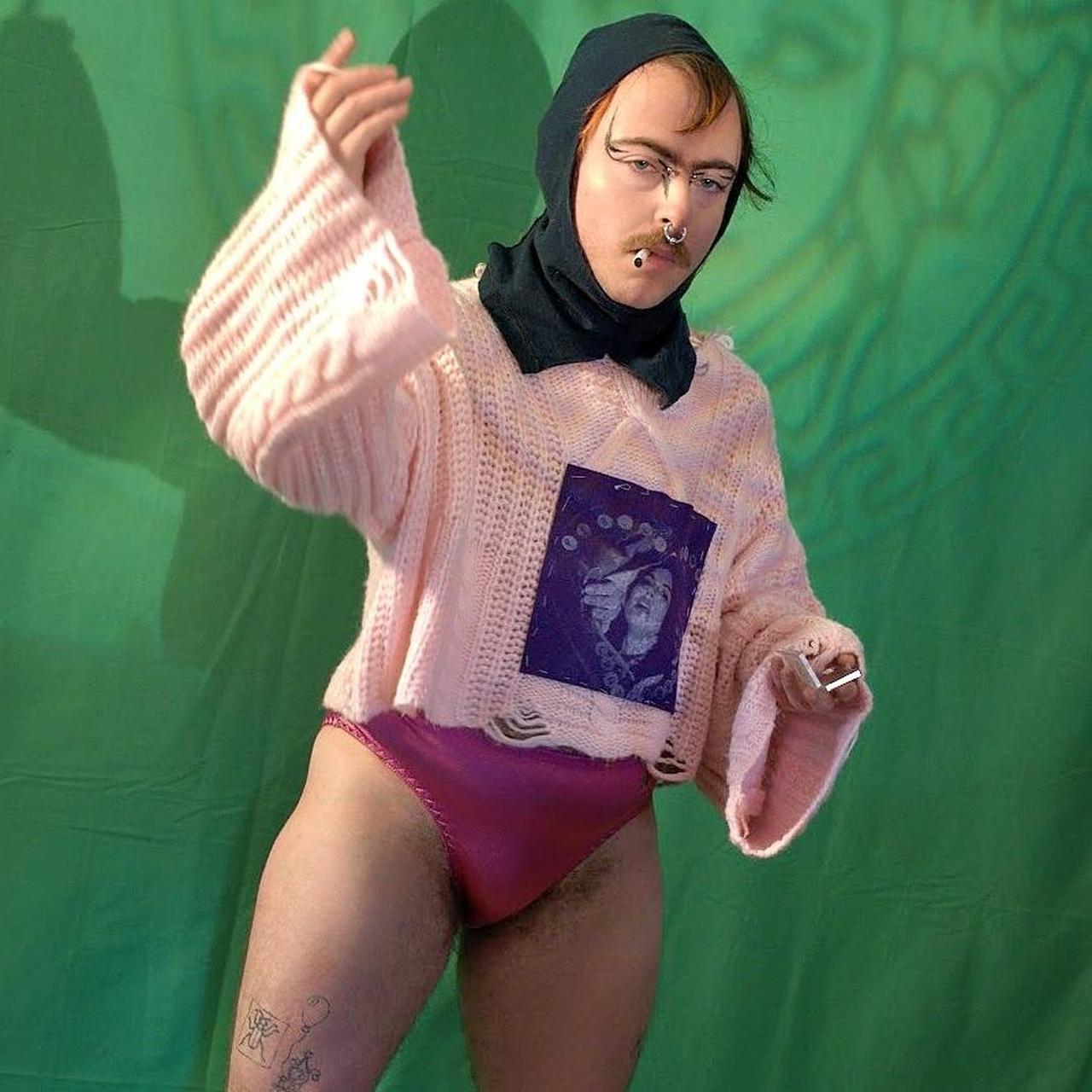 Pink Knitted Sweater